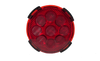 9 LED Round Reverse Lamp - Red