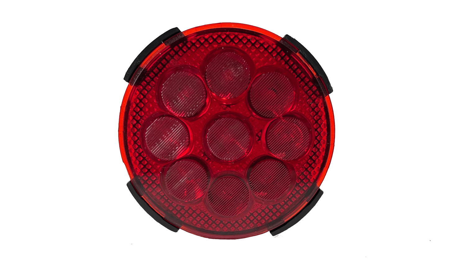 9 LED Round Reverse Lamp - Red