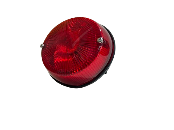 Round Stop Tail Lamp D/F - Red