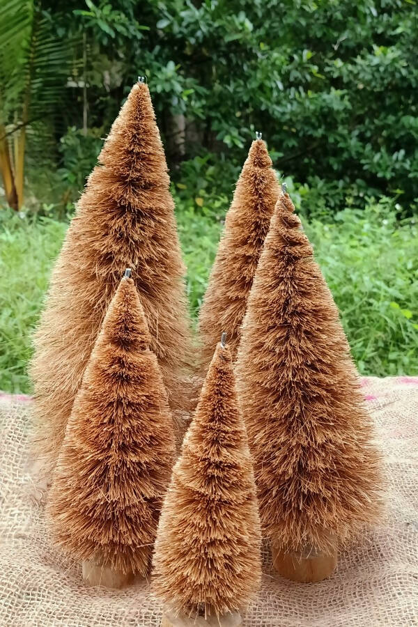 Embracing Tradition: The Artistry of Handcrafted Coir Christmas Trees