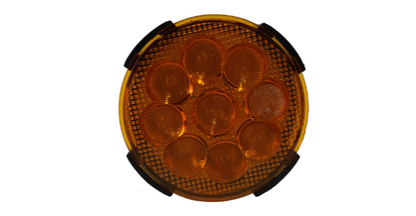 9 LED Round Reverse Lamp - Amber