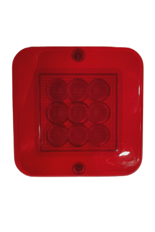 37 LED Square Tail Lamp With Stop Lamp