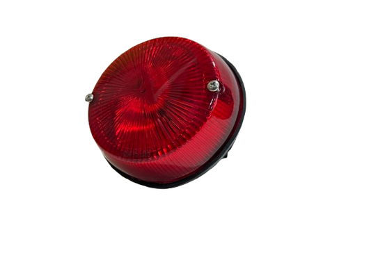 Round Stop Tail Lamp D/F - Red