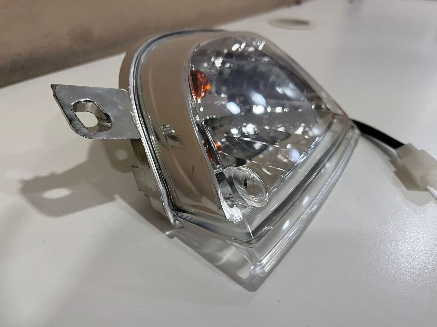 Head Lamp Assly TVS King LH 12v