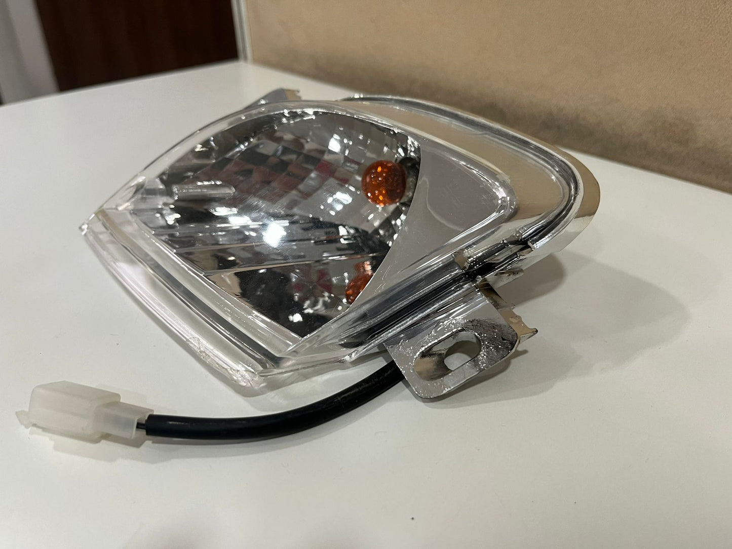 Head Lamp Assly TVS King LH 12v