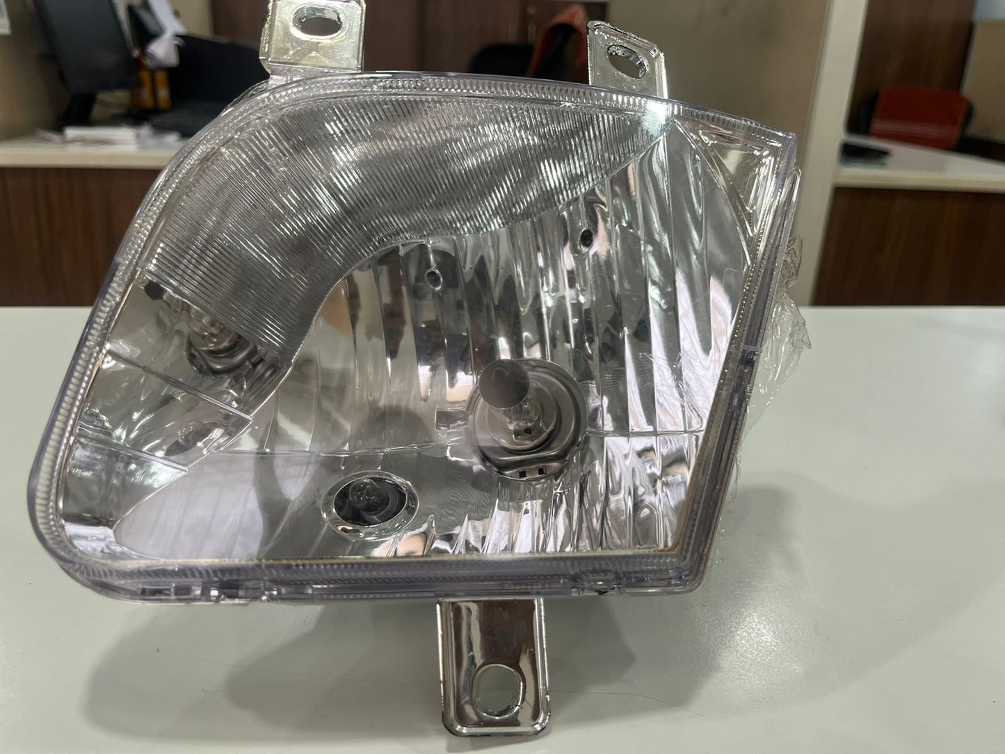 Front Blinker Lamp TVS King RH - Clear Lens