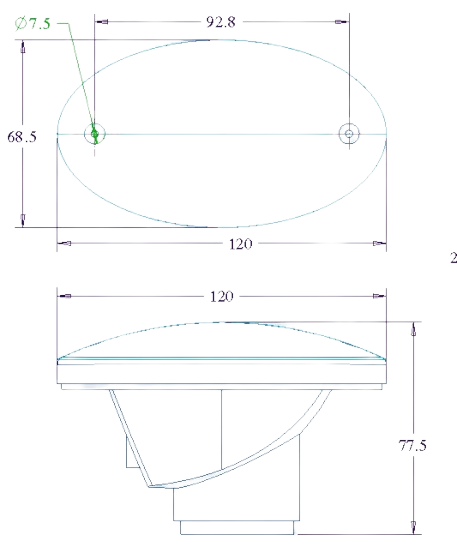 Fornt Direction Indicator - Clear