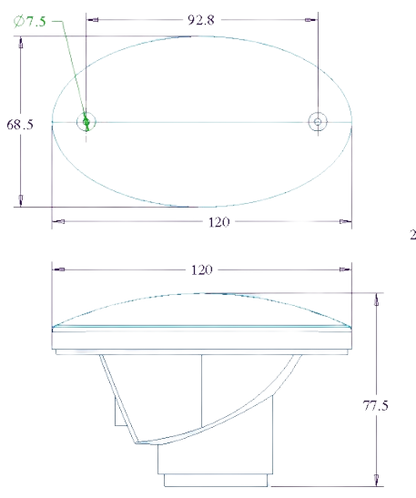 Fornt Direction Indicator - Clear