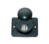 USB Charger 2 Port Round