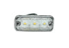 3 LED Front Height Marker Lamp - Clear