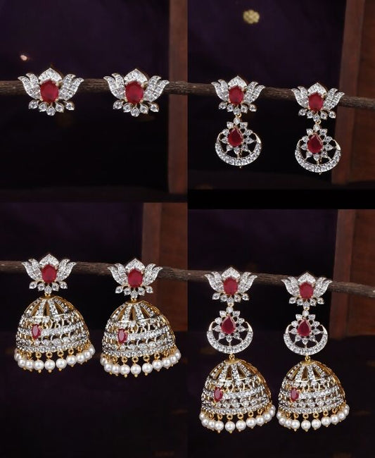 AD Four In One Jhumki