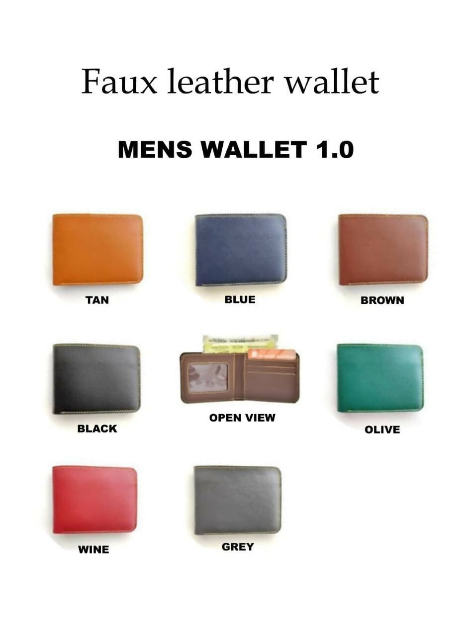 Utility gift men Combo for leather wallet, keychain and case