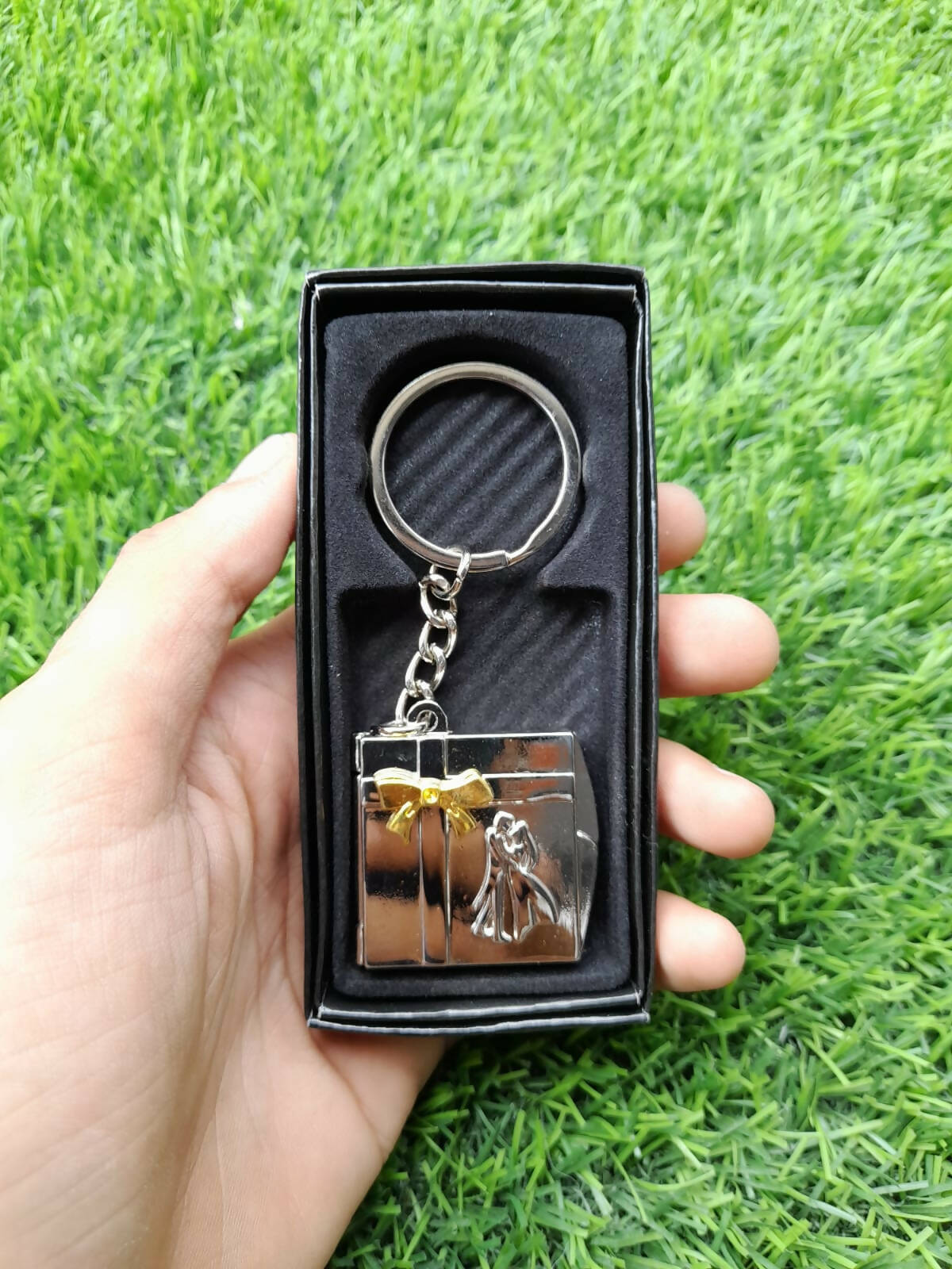 Miniature customised cute romantic Book Keychain