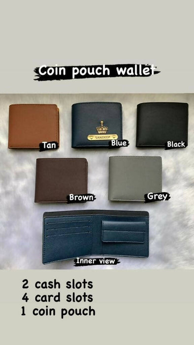 Combo for men's wallet, keychain and case