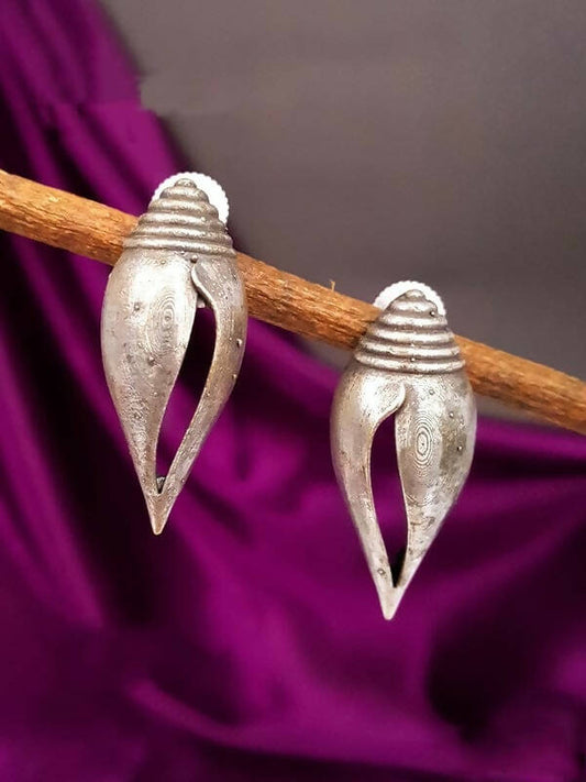 Silver replica earrings