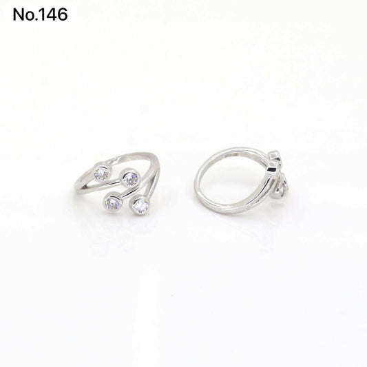 silver toe ring