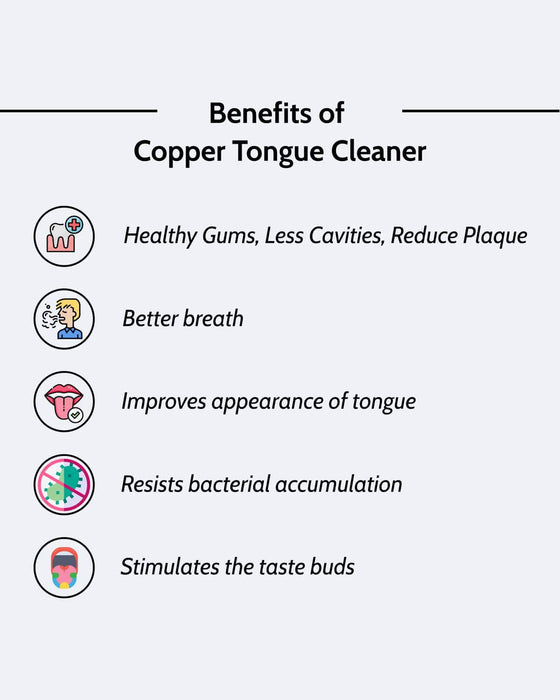 Copper Tongue Cleaner - Bag of 2