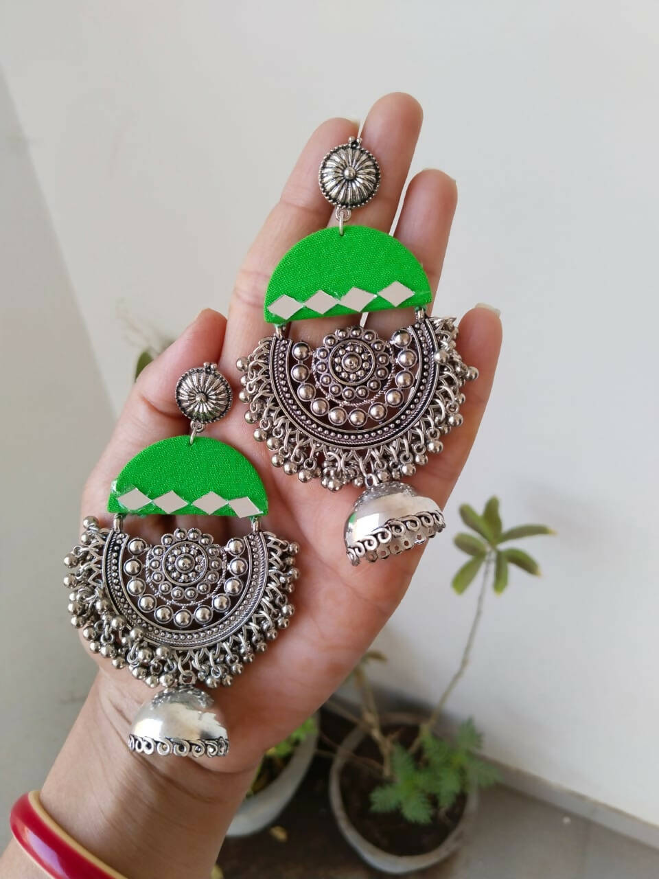 Buy Ethnic Earrings/small Jhumka Earrings/oxidized Jhumkas/traditional  Regular Wear Earrings/tribal Earrings/fashion Earrings/handmade Earrings  Online in India - Etsy