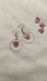 butterfly hoop earrings