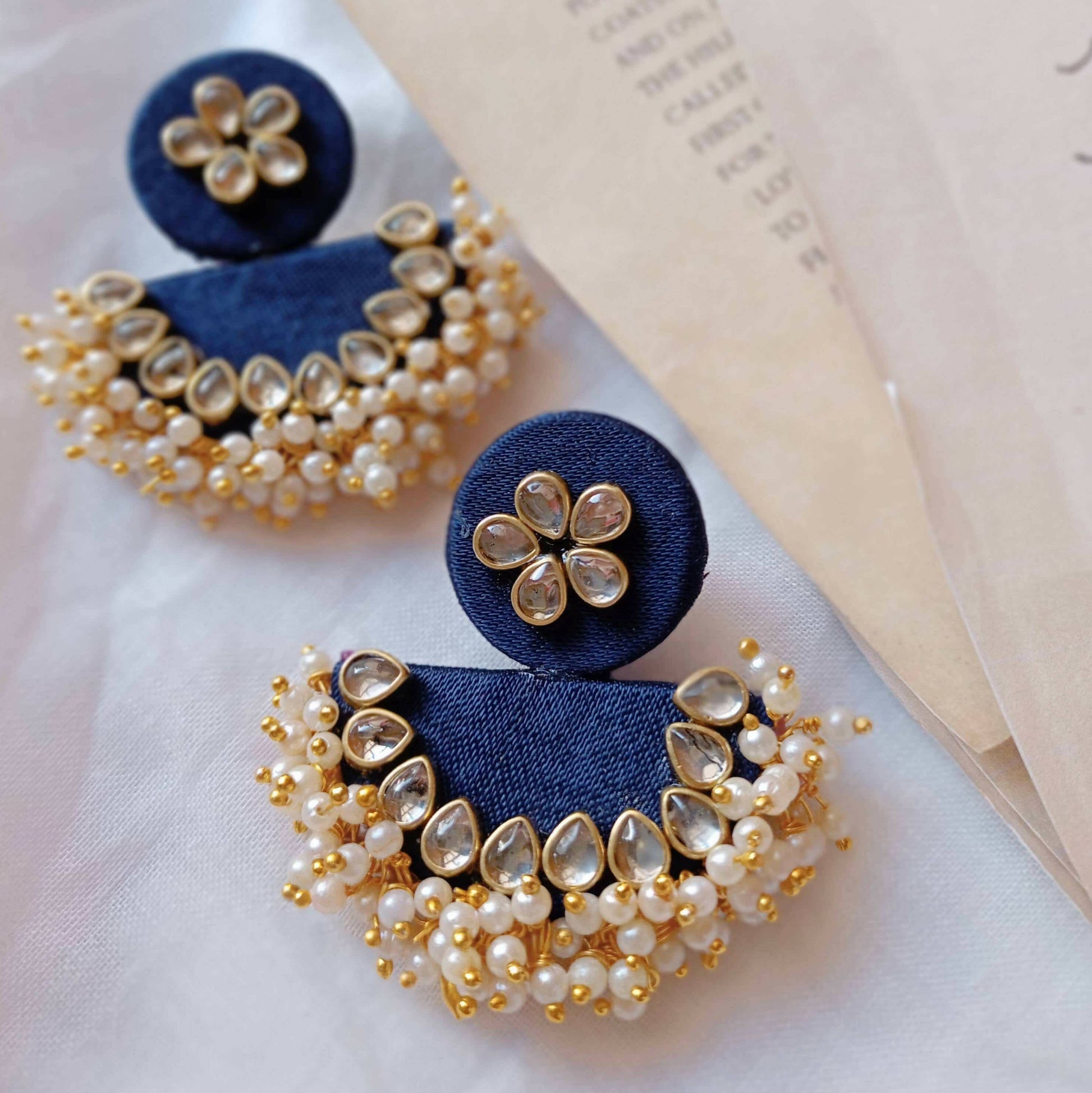 handmade bead earrings