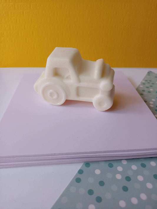 Kids vehicle truck car toy shaped goat milk shea butter soap 100 grms bar