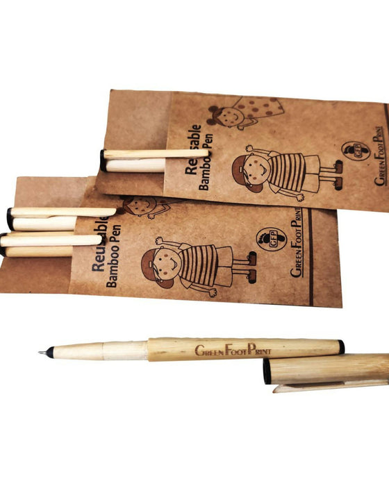 bamboo reusable pens
