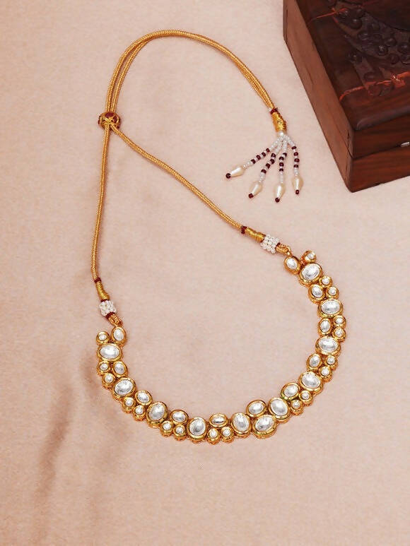 Gold Kundan Necklace