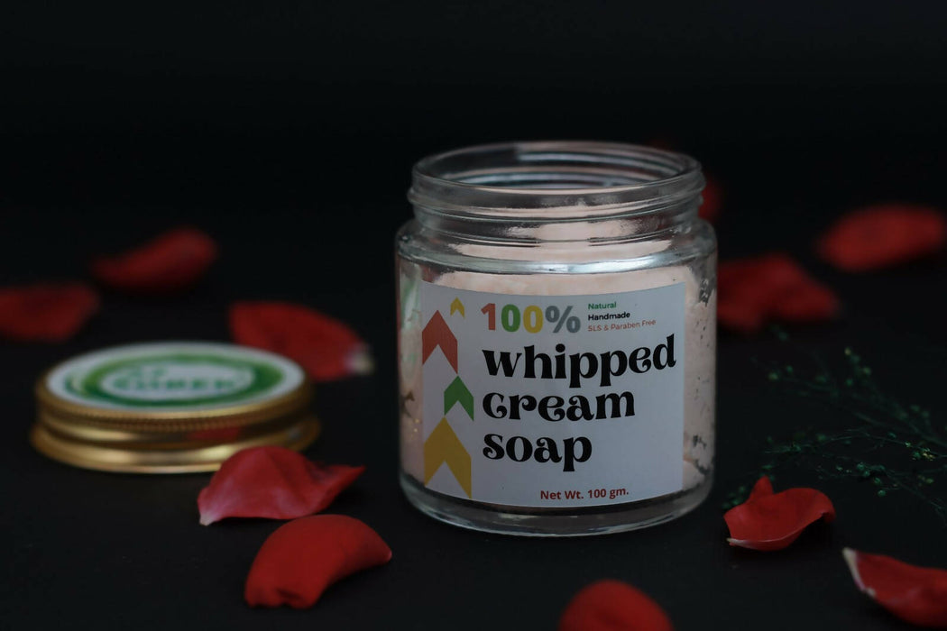 Floral bouquet whipped cream soap