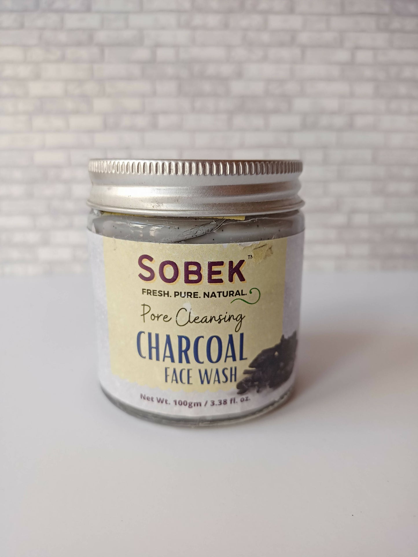 Sobek Naturals Activated Charcoal deep cleansing homemade facewash 100 ML