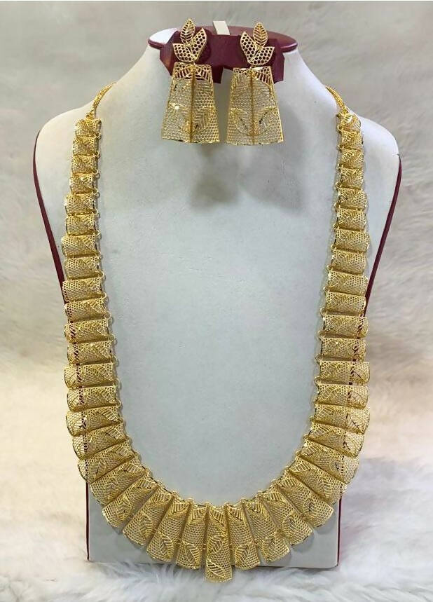 Gold forming necklace set