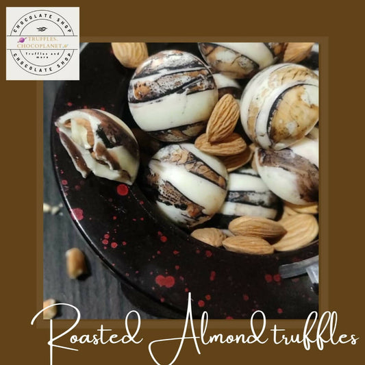 Roasted Almond Truffles 12 Pieces