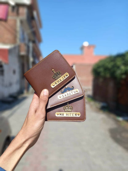 Men's customized leather wallet | Utility gift for boys