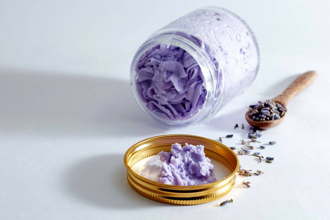 Lavendar lavy whipped cream soap (100 grams)