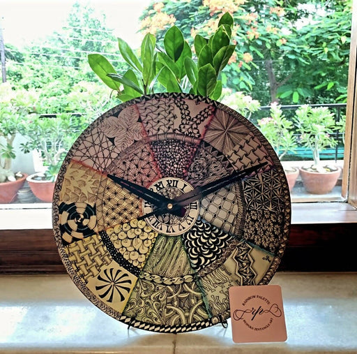 artistic clock design || beautiful clock
