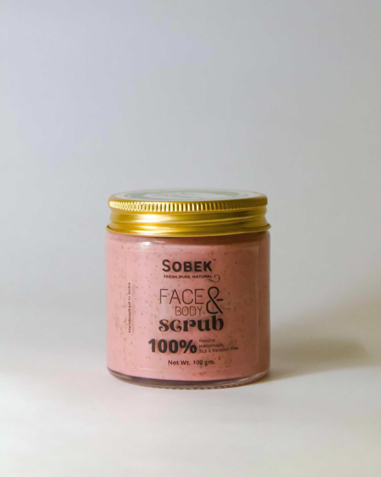 Strawberry tart face and body scrub | Exfoliate, dullness and tan | paraben & SLS free