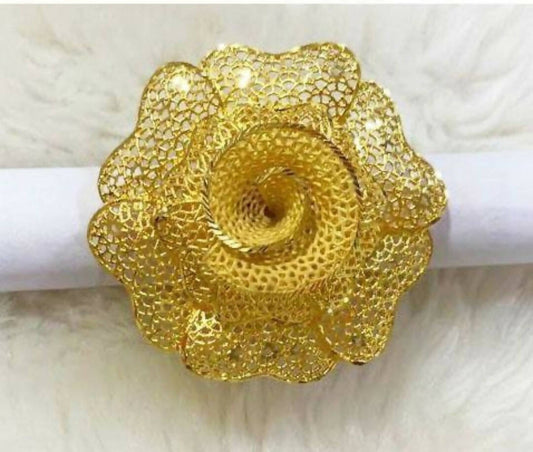 Forming Gold Adjustable Ring
