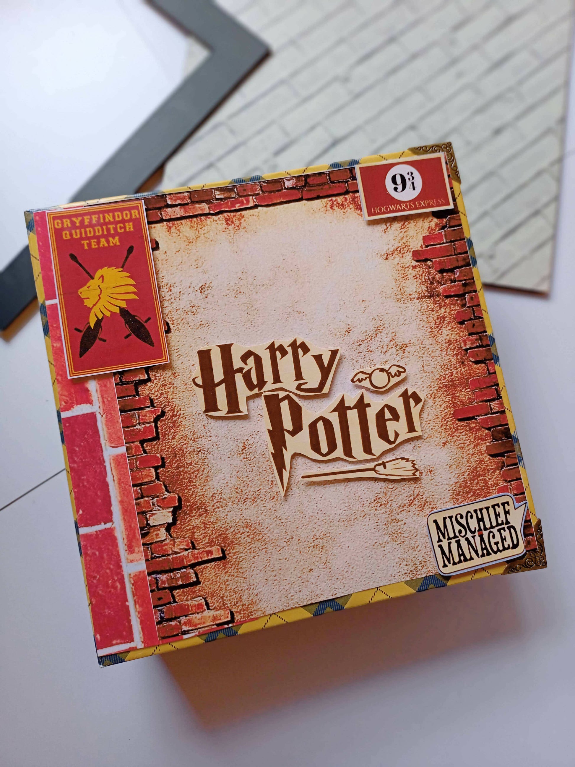 Gryffindor personalised with photo Harry Potter Scrapbook – RIANSH