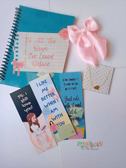To all the boys I've loved before Set of 3 bookmarks