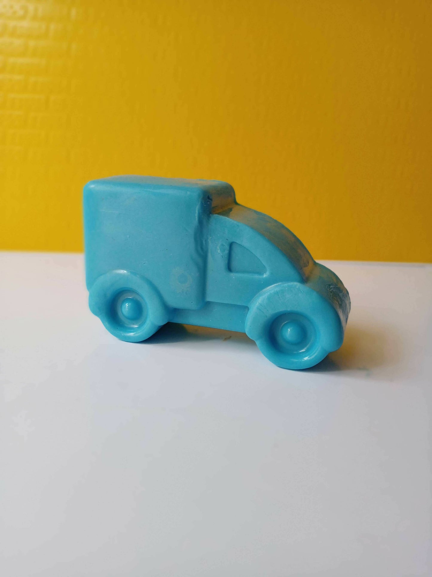 Kids vehicle car toy shaped goat milk shea butter soap 100 grms bar