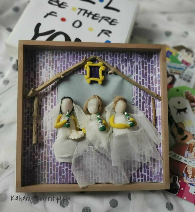 The One With The Wedding Dresses Pebble Art