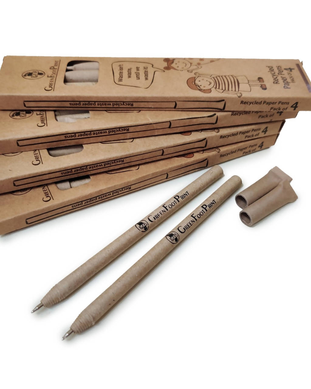 Recycled Paper Pens - Pack of 8