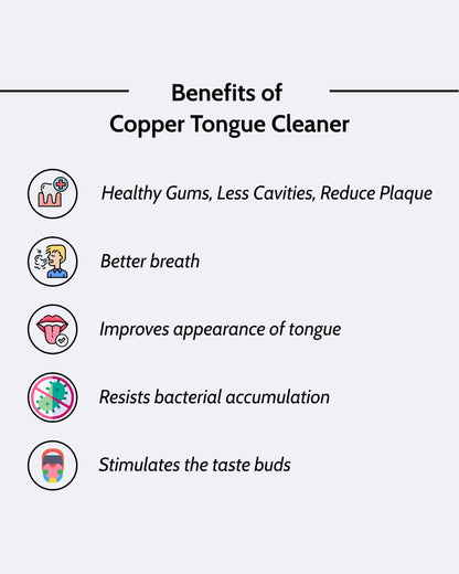 Copper Tongue Cleaner - Bag of 1