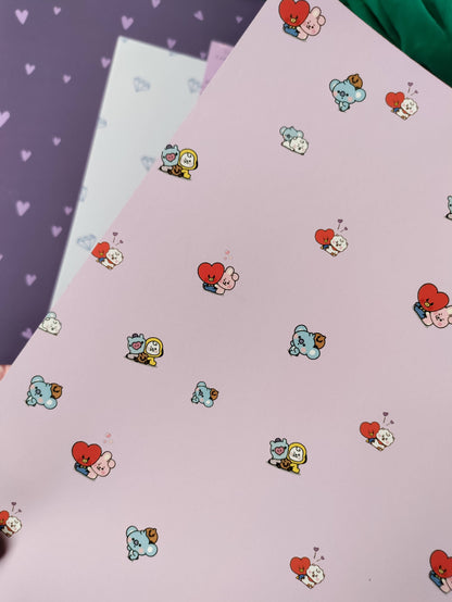 BTS inspired paperpack