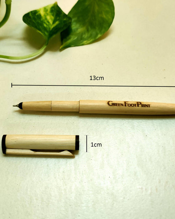 Bamboo Reusable Pens - Pack of 4
