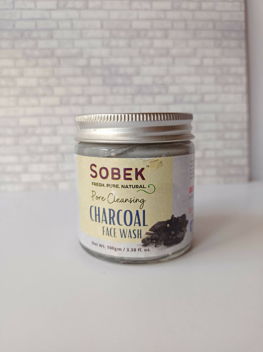 Sobek Naturals Activated Charcoal deep cleansing homemade facewash 100 ML