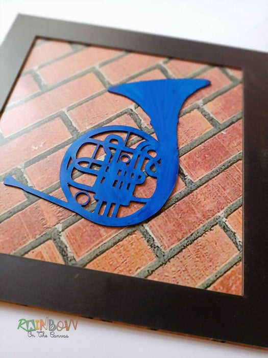 How I met your mother blue french horn wall art