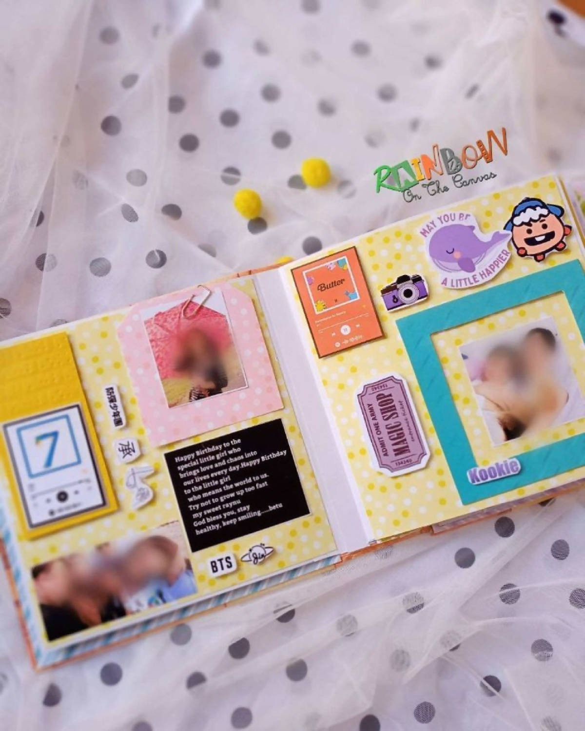 Scrapbook Price - Birthday scrapbook in pastels  Handmade gifts for  birthday online – RIANSH STORE