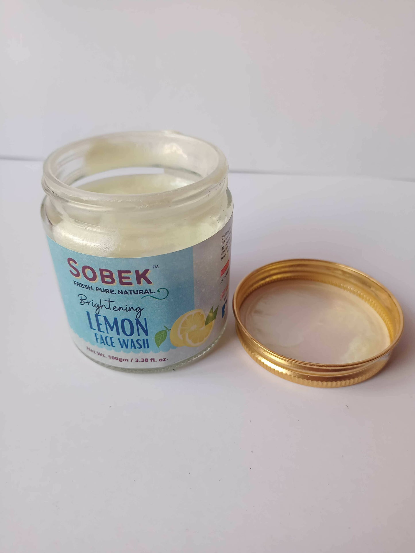 Sobek Naturals Lemon cleansing facewash | SLS and Paraben free